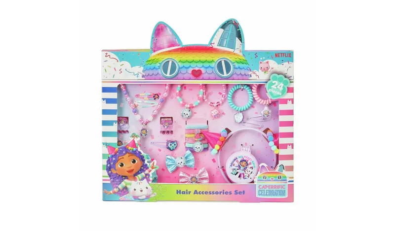 Gabbys Dollhouse 24 Piece Hair Accessory Set