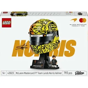 LEGO Editions McLaren Mastercard F1 Team Lando Norris Helmet Construction Set 43023