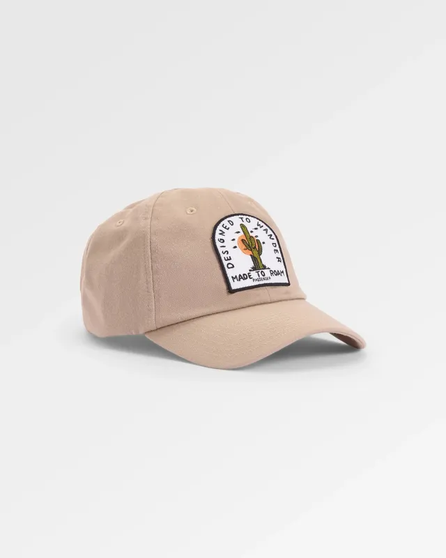 Passenger Clothing Oakash 6 Panel Cap - Simply Taupe