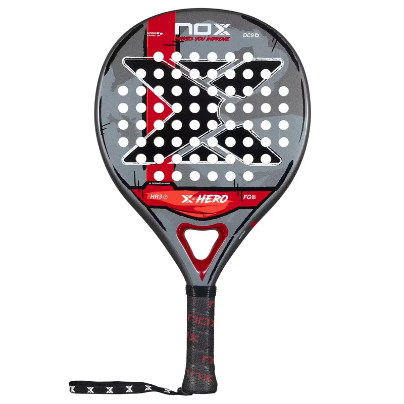 NOX NOX X-HERO Red Padel Racket 26