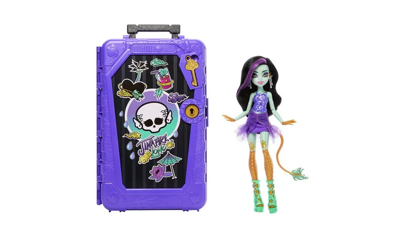 Monster High Skulltimate Secret Jinafire Long Doll & Playset