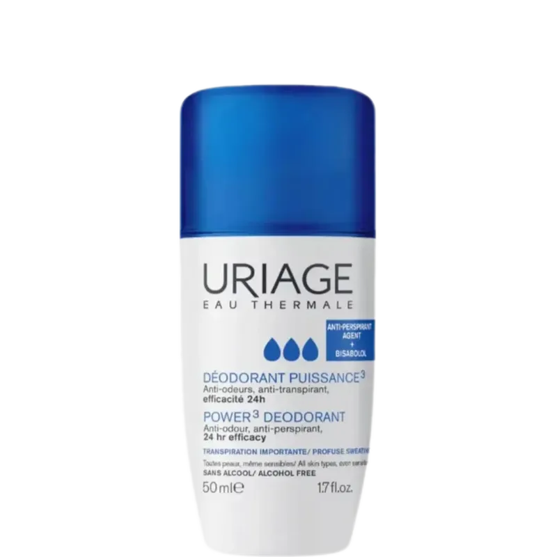 Uriage Eau Thermale Power 3 Anti-Perspirant Roll-On Deodorant