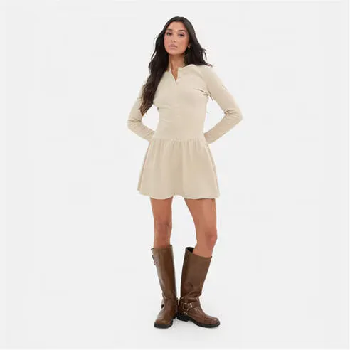 I Saw It First Rib Mini Dress