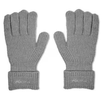 Jack Wills Adults Knitted Fleece Gloves