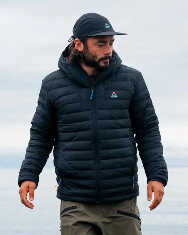 Passenger Clothing Ashland Down Jacket - Black