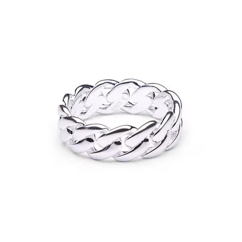 COMMON LINES Cuban Link Ring