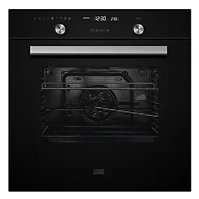 Cooke & Lewis CLMFBLa Built-in Single Multi-function Electric Oven - Black