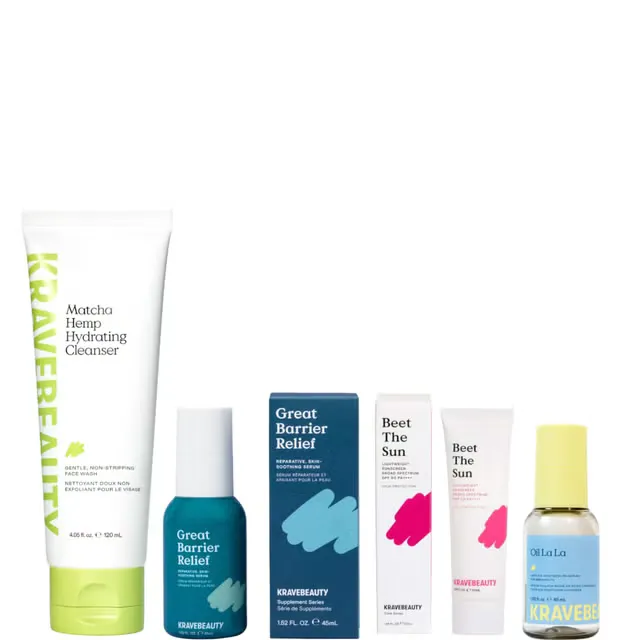 KRAVE BEAUTY Best Seller Kit (Worth £93.00)