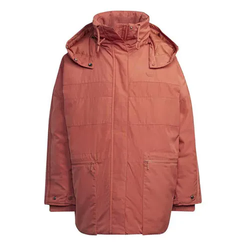 adidas Originals Women's Hooded Mid-Length Long Sleeve Parka
