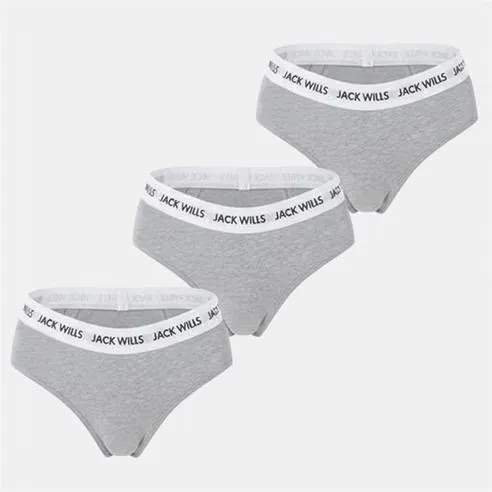 Jack Wills Wilden Multipack Boy Pants 3 Pack Ladies