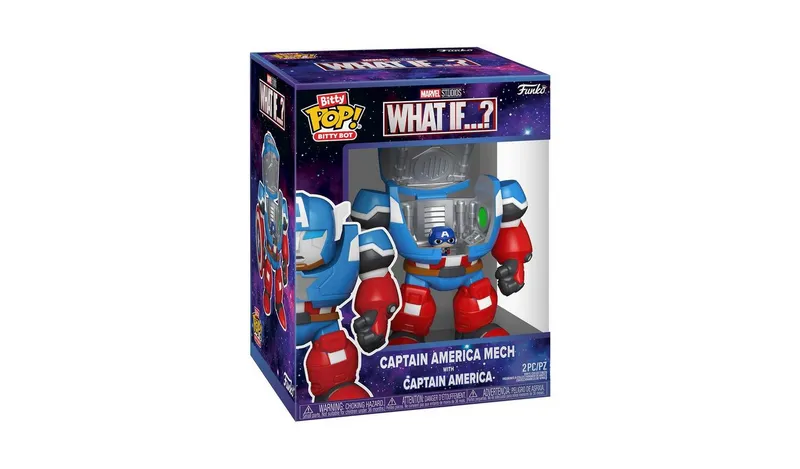 Marvel Bitty POP Captain America Collectibles 
