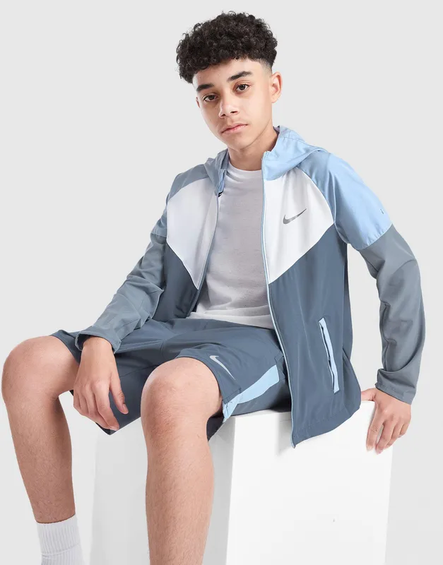 Nike Miler Colourblock Jacket Junior