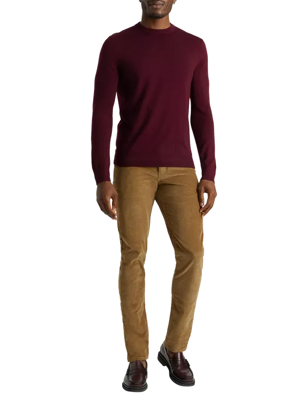 SPOKE Italian Cord Fives Regular Thigh Slim Chinos