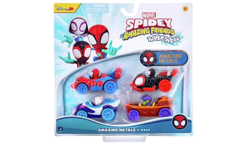 MARVEL Spidey and His Amazing Friends Amazing Metals 4 Pack