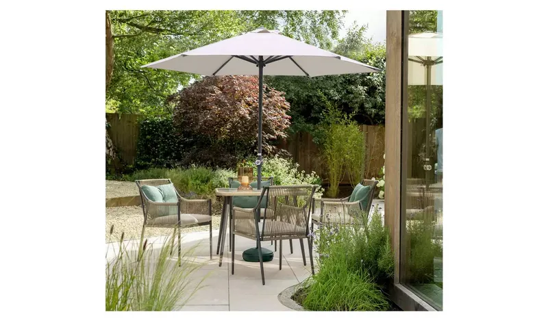 Habitat Pesaro 4 Seater Rattan Effect Garden Patio Set