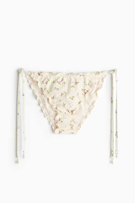 Tie tanga bikini bottoms
