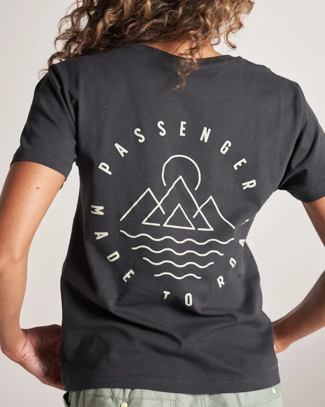 Passenger Clothing Remote T-Shirt - Black