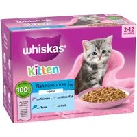 Whiskas Kitten Pouches in Jelly