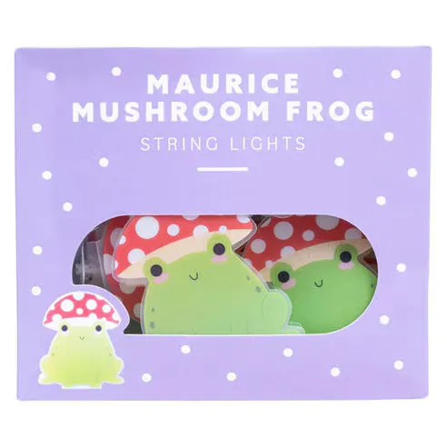 Squishmallows Maurice the Mushroom Frog USB String Lights Novelty Gift