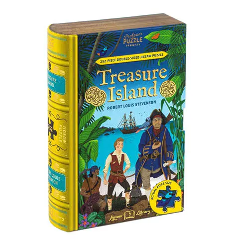 Professor Puzzle Treasure Island Jigsaw Puzzle