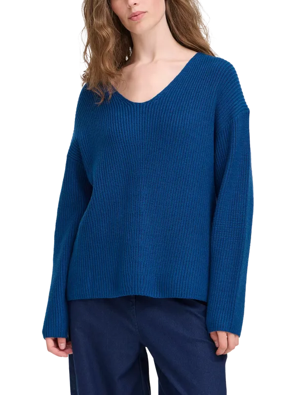 ICHI Chana V-Neck Jumper