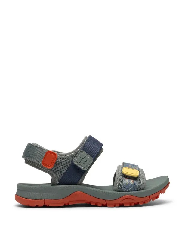 Clarks Kids' Star Riptape Sandals (7 Small-9½ Small)