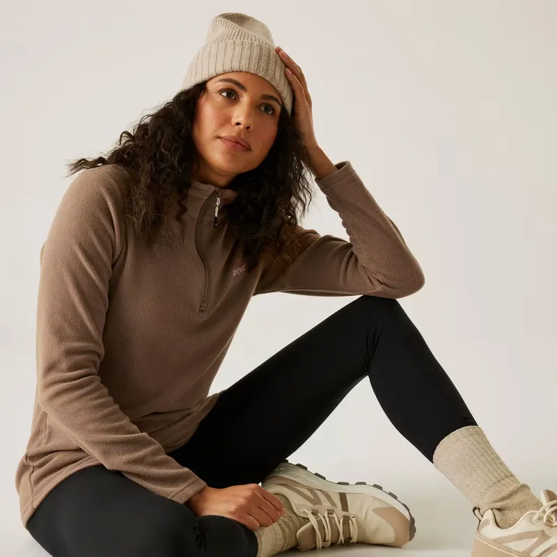 REGATTA Womens Sweethart Lightweight Half-Zip Hiking Fleece