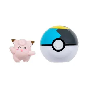 Pokemon Clip 'N' Go Clefairy and Moon Ball Figure