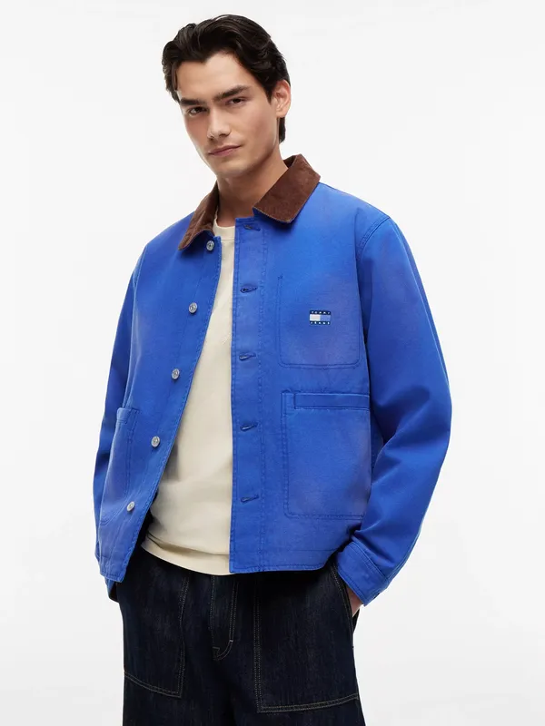 Tommy Hilfiger Chore Cotton Jacket, Blue