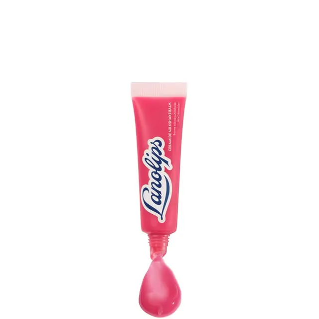 Lanolips Ceramide Milkshake Tinted Lip Balm - Raspberry Crumble