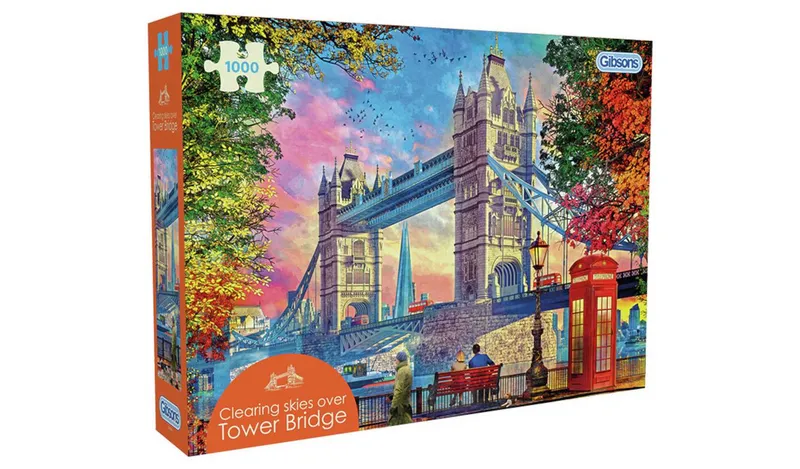 Gibsons Tower Bridge 1000 Piece Jigsaw Puzzle