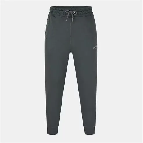 Jack Wills Kids' Jacquard Closed Hem Fleece Joggers