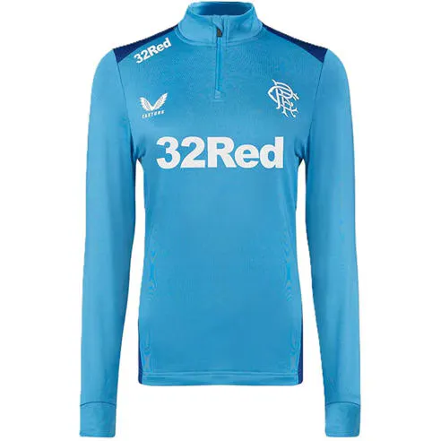Castore Rangers 1/4 Zip Top 2023 2024 Adults