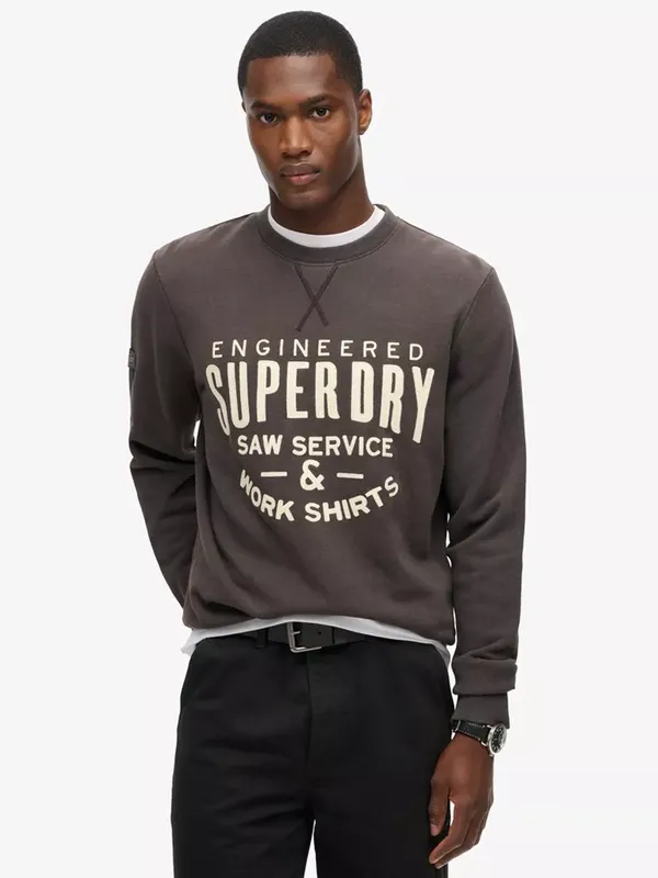 Superdry Workwear Applique Sweatshirt