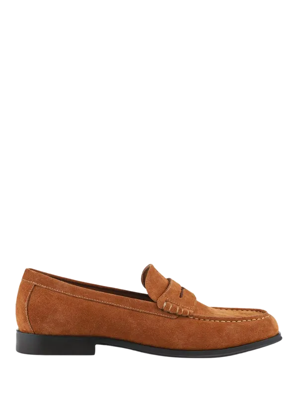 Jones Bootmaker Quadir Suede Loafers