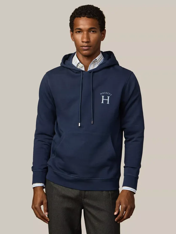 Hackett London Heritage Cotton Hoodie, Old Navy