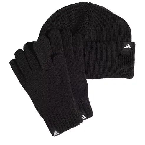 adidas Kids' Beanie K Hat and Glove Set