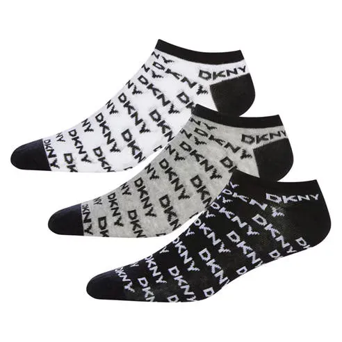 DKNY Womens 3 pack Trainer Liner Grace