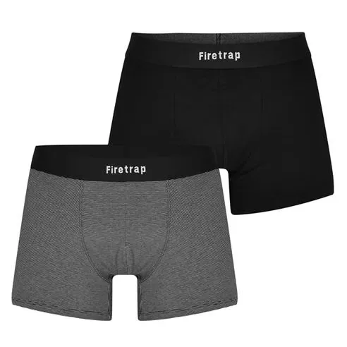 Firetrap 2 Pack Trunks Mens