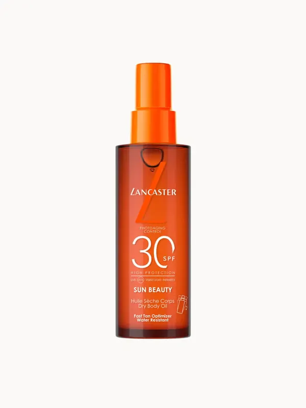 Lancaster Sun Beauty Satin Dry Oil Fast Tan Optimizer for Body SPF30 150ml