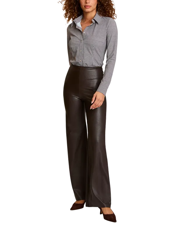 Commando Faux Leather Wide Leg Trousers
