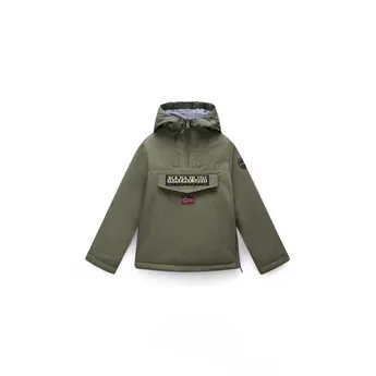 Napapijri Kids' Napa Rainforest Waterproof Half-Zip Rain Anorak