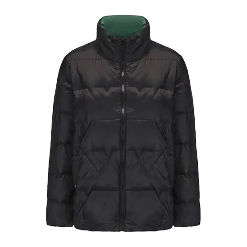 Firetrap Women's Short Duck Down Funnel Neck Long Sleeve Down Jacket