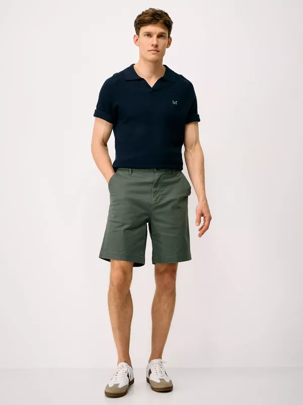 Crew Clothing Bermuda Stretch Chino Shorts