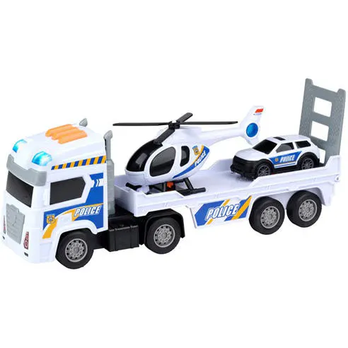 Eddy Toys Police Truck Toy Car Set 38cm