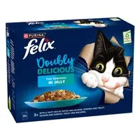 48 x 85g Felix Wet Cat Food - 3 + 1 Free! *