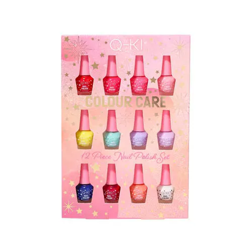 Q-KI Women's  12-Piece Nail Polish Christmas Cosmetic Gift Set