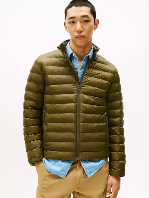 Tommy Hilfiger Water-Repellent Packable Padded Jacket, Huntsman Green