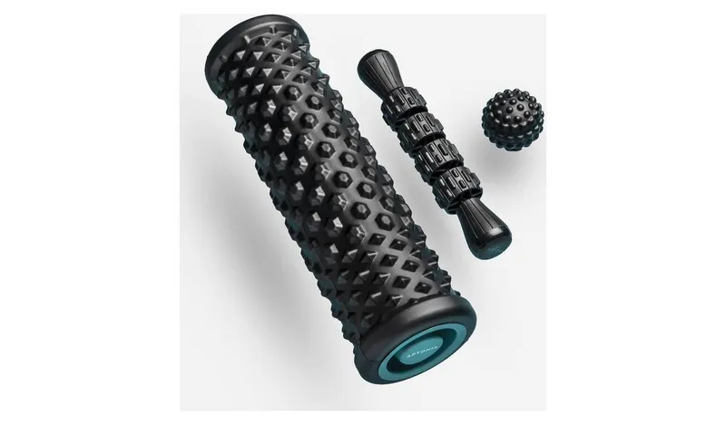 Decathlon Massage Kit: Massage Roller, Ball and Stick