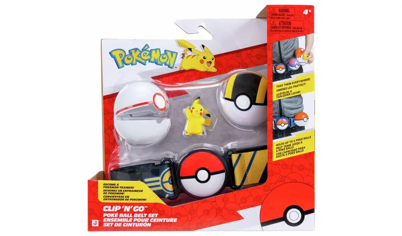 Pokémon Clip 'N' Go Pikachu Belt Set